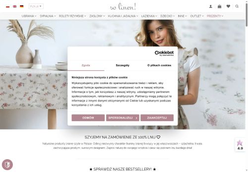 So linen! Monika Różańska Nina Wojciechowska s.c.